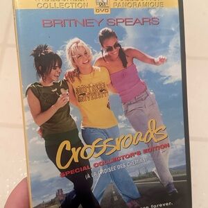 Britney Spears Crossroads DVD - Yellow & Blue Cover